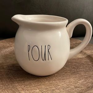 RAE DUNN “POUR” CREAMER